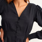 OXXO Womens Tops M / Black OXXO - Romantic Gipel Blouse