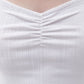 OXXO Womens Tops XL / White OXXO - Singlet with Cutout Detail Blouse