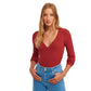 OXXO Womens Tops OXXO - V Neck Knitted Sweater