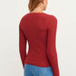 OXXO Womens Tops OXXO - V Neck Knitted Sweater