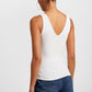 OXXO Womens Tops L / White OXXO - V-Neck Top