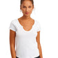 OXXO Womens Tops XL / White OXXO - White Cotton Collar Detailed T-Shirt