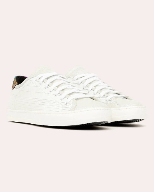 P448 Womens Shoes 36 / White P448 - The Johnny Dama Sneakers