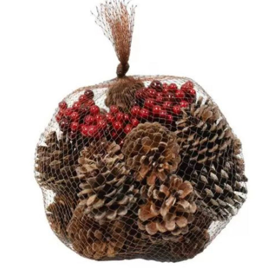 PINECONE FILL PINECONE FILL - Bloom Room Holiday Christmas Pinecones Natural