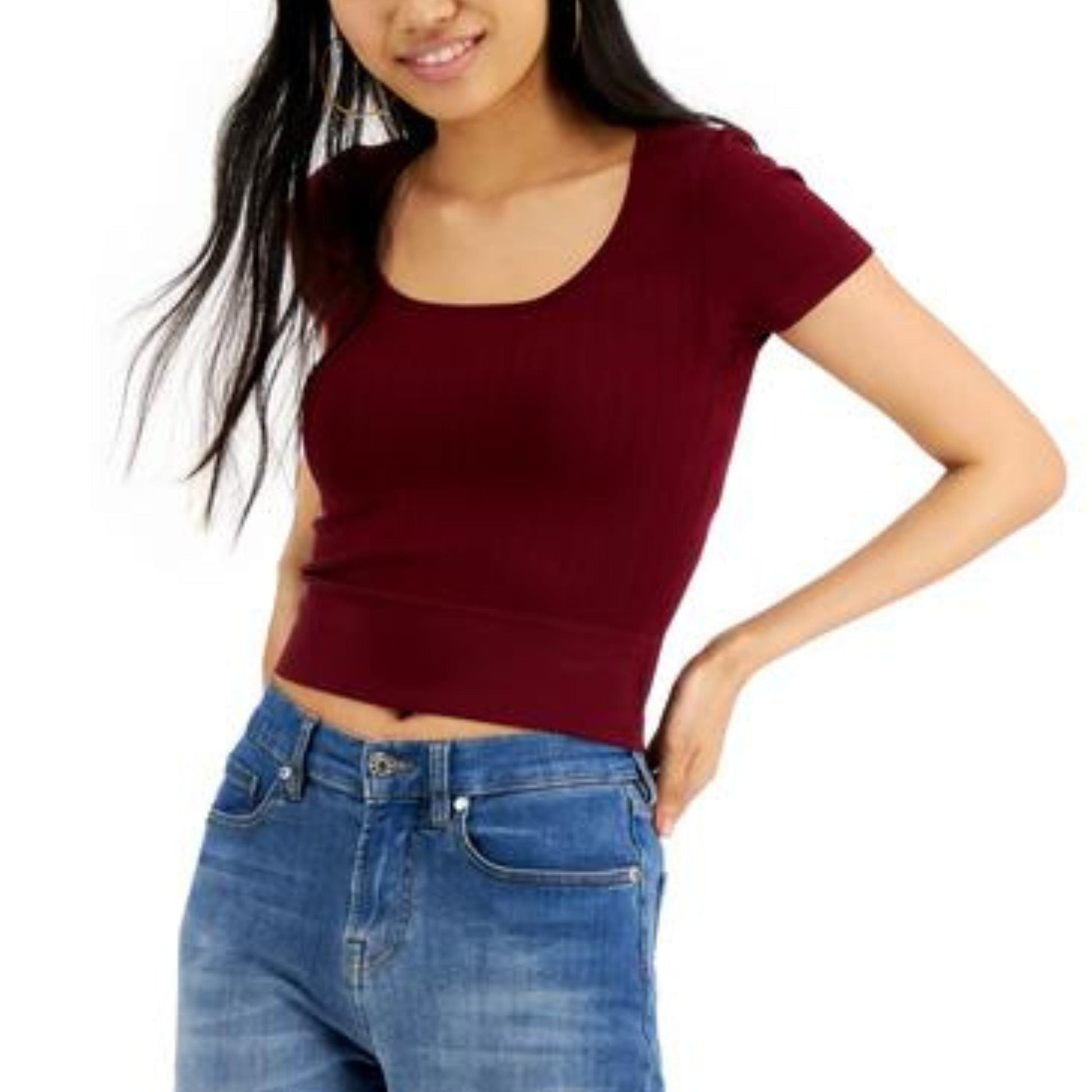 PLANET GOLD - Juniors' Seamless Ribbed Top – Beyond Marketplace