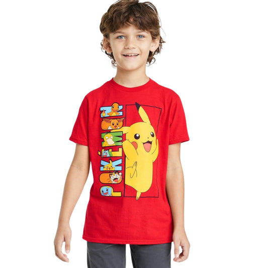 POKEMON Boys Tops POKEMON - Kids - Pokémon Graphic T-Shirt