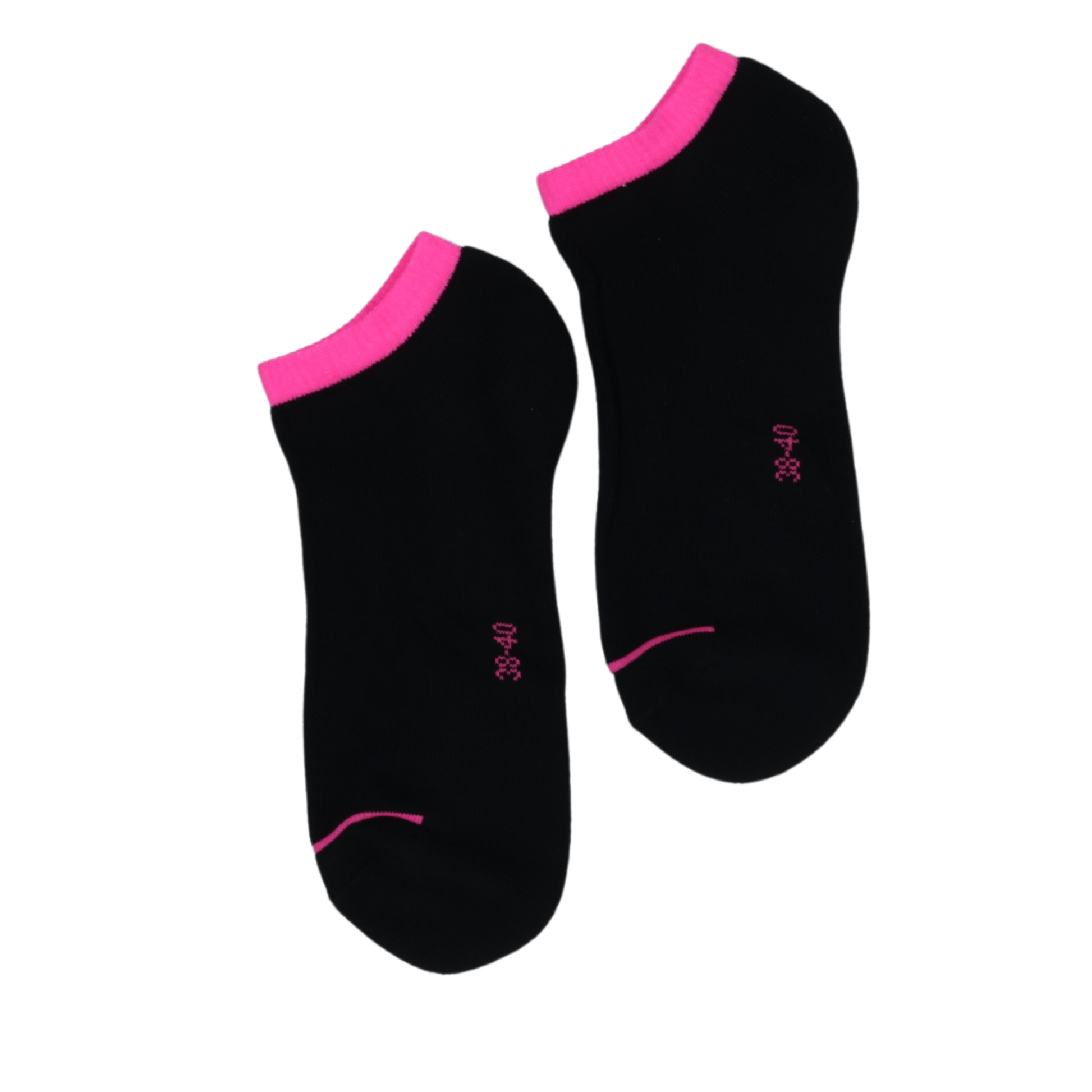 POLO CLUB Socks 36-38 / Pink POLO CLUB - All Sports Embroidered Soft Low Cut Socks