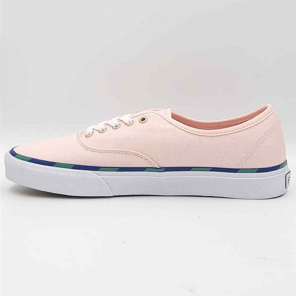 POLO Mens Shoes 43.5 / Pink POLO -  Keaton Leather-Trim Canvas Sneakers