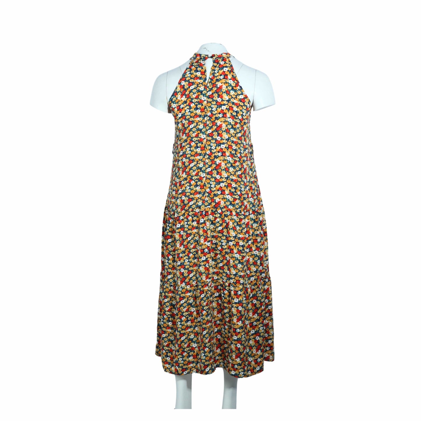 PRETTY GARDEN Womens Dress L / Multi-Color PRETTY GARDEN - Halter Neck Dress