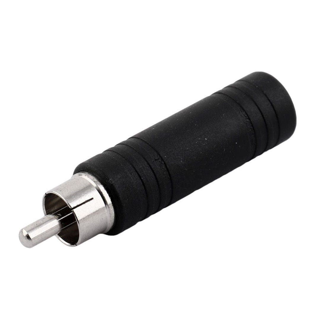 Provideolb Audio & Video Connectors & Adapters Plug 6.5mm Female Audio to RCA Male Adapter Connector - P236