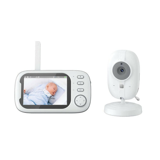 Provideolb Baby Monitors Conqueror Multifunctional Baby Monitor 3.5” Display with Night Vision and Feeding Reminder - ABM600