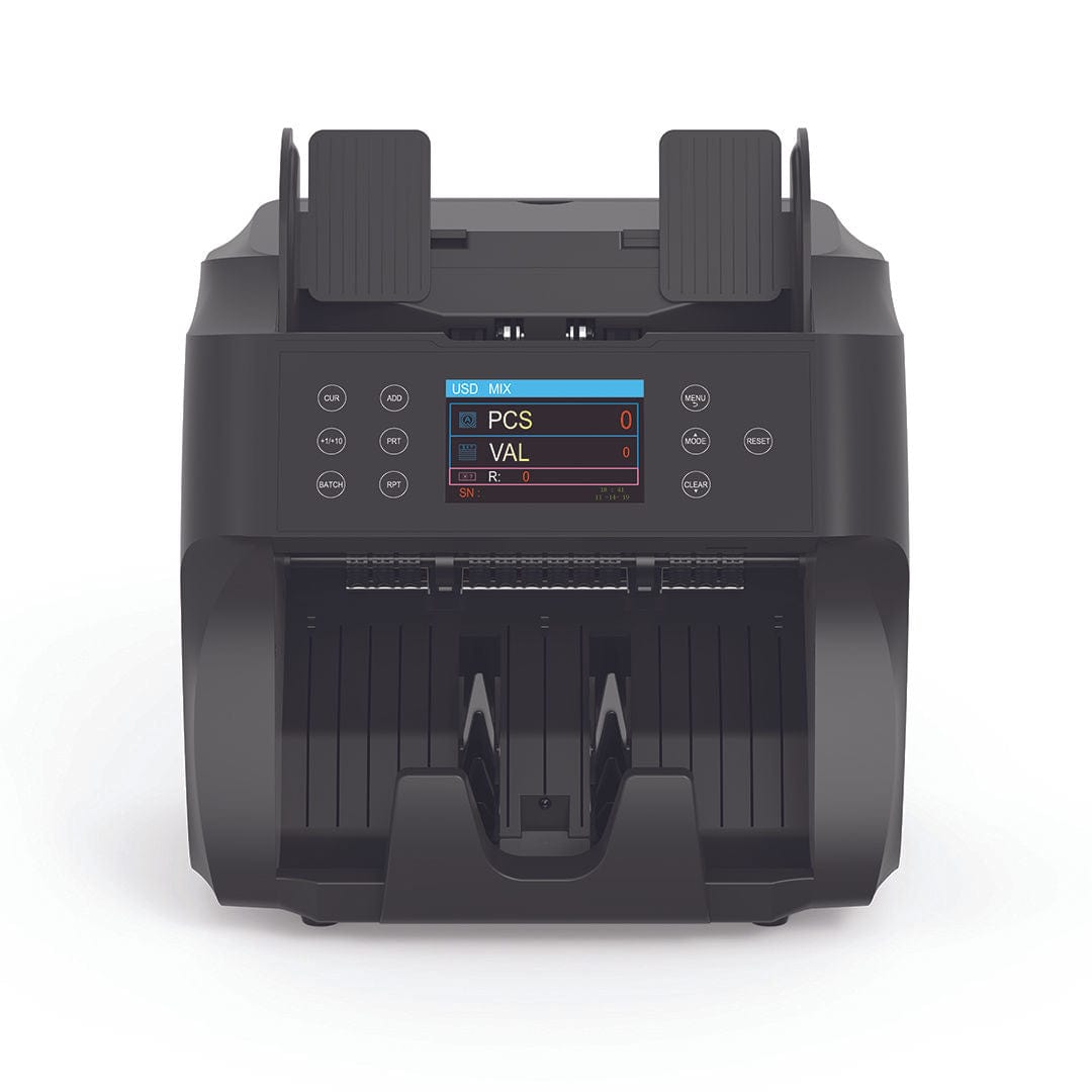 Provideolb Bill Counters Conqueror Multi-Currency Counter with UV/MG/IR/CIS Detection and Multiple Operating Modes - OBC010V