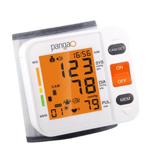 Provideolb Blood Pressure Monitors Pangao Wrist Blood Pressure Monitor Automatic - 800A11