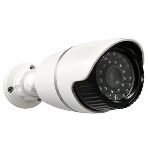 Provideolb Bullet Surveillance Cameras Conqueror Fake Security CCTV Surveillance Camera Dummy Indoor / Outdoor with Red LED Light - CA98