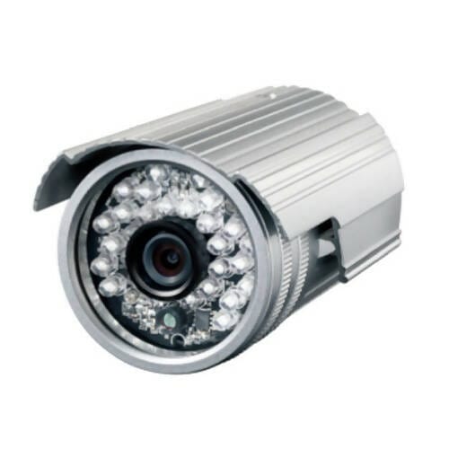 Provideolb Bullet Surveillance Cameras Conqueror Security CCTV Bullet Camera Waterproof Outdoor Surveillance Camera with IR Night Vision and Aluminum Metal Housing - TI006S