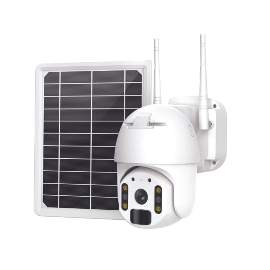 Provideolb Bullet Surveillance Cameras Universal Solar Panel with Wireless Wi-Fi Camera for indoor and Outdoor 6 Watt - WIP-TY300N