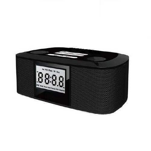 Provideolb Clock Radios Encore Digital Alarm Clock FM Radio with Speaker - EAP880