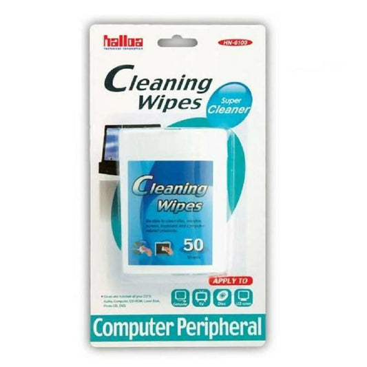 Provideolb Computer Cleaning & Repair Halloa Cleaning Tissues for PC, TV, Camera - 6103
