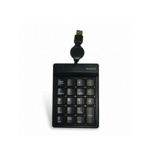 Provideolb Computer Keyboards Wired Numerical Keypad Mini for Desktop Computer PC Laptop - BL18