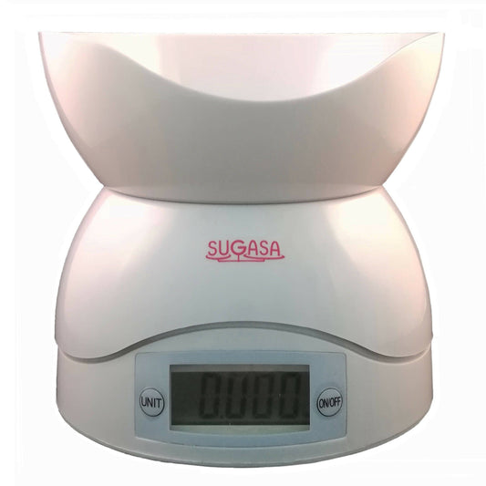 Provideolb Digital Kitchen Scales Sugasa Digital Electronic Kitchen Scale 3 Kg Weight for Cooking - CDP2050