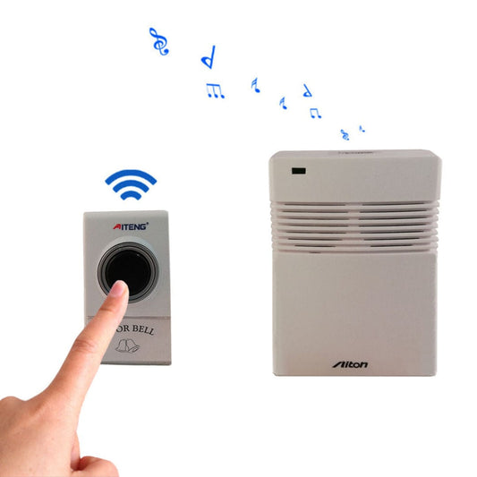 Provideolb Door Bell Push Buttons Aiteng Digital Wireless Doorbell - V005A