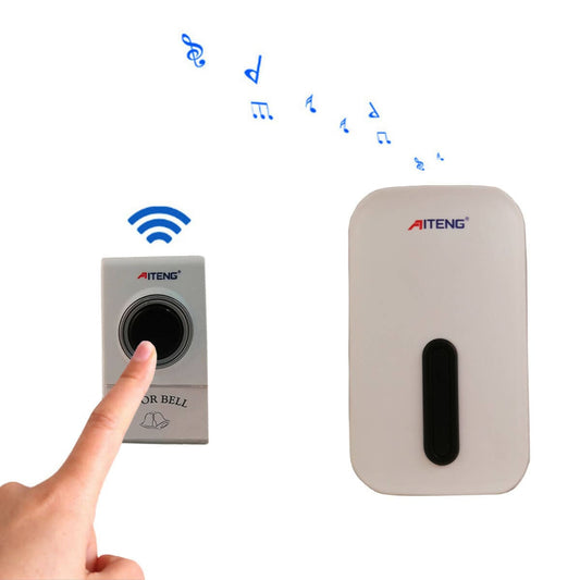 Provideolb Door Bell Push Buttons Aiteng Digital Wireless Doorbell - V017A