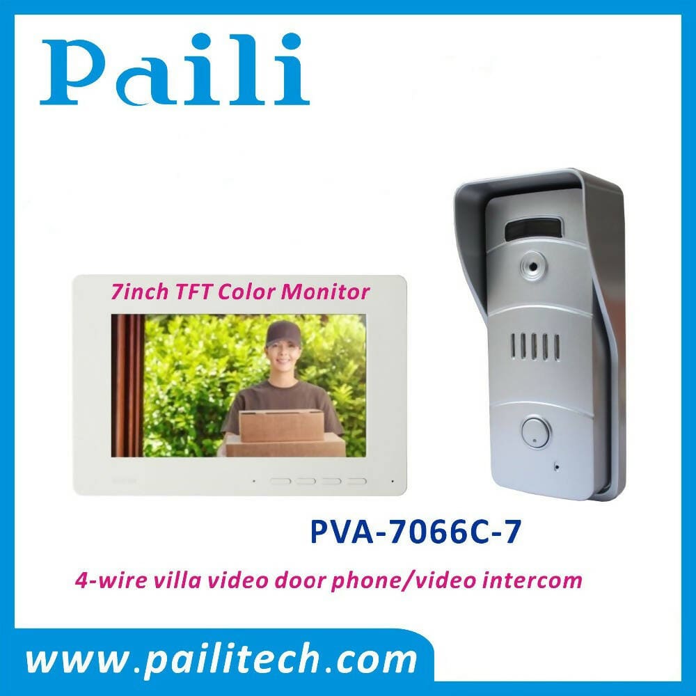 Provideolb Door Viewers Paili Video Intercom Doorbell Kit 7" Screen - 7066C