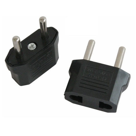 Provideolb Electric Adapters Plug AC Adapter US to EU Converter - P218