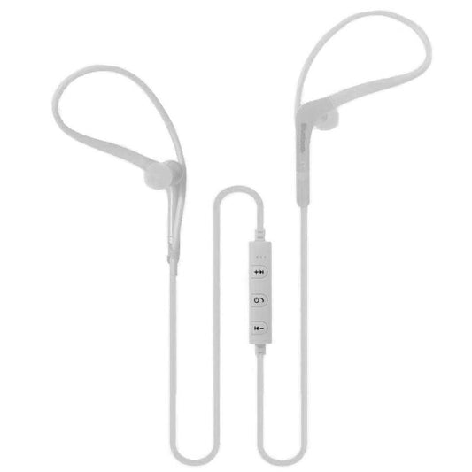 PROVIDEOLB Electronic Accessories Sports Bluetooth Wireless Earphone Earbuds White