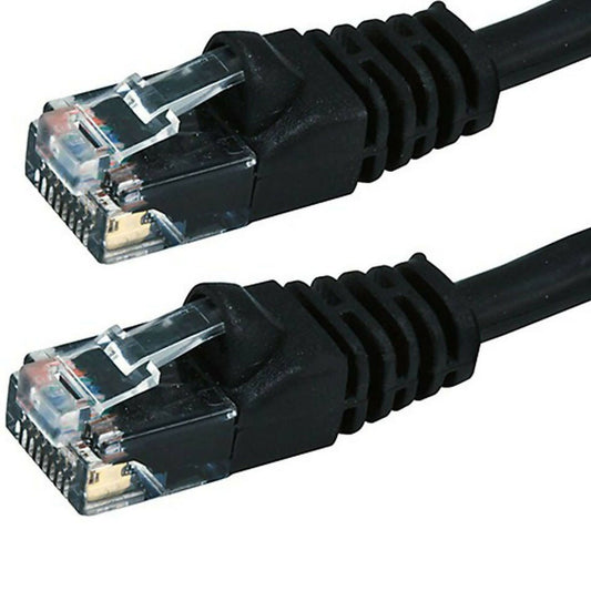 Provideolb Ethernet Cables Conqueror Ethernet Cable Supports Cat5e / Cat5 Standards 550MHz 10Gbps RJ45 Computer Networking Cord 10 Meter Black - C87D