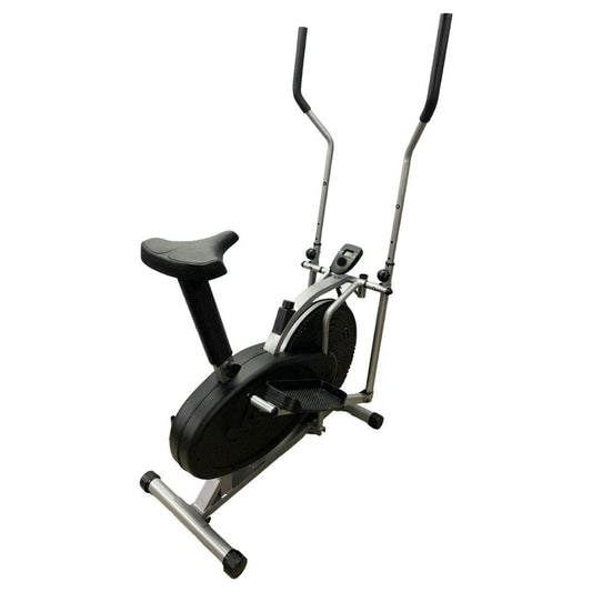 Provideolb Exercise Bikes Conqueror Elliptical Stationary Bike Adjustable Seat Exercise - SEB742
