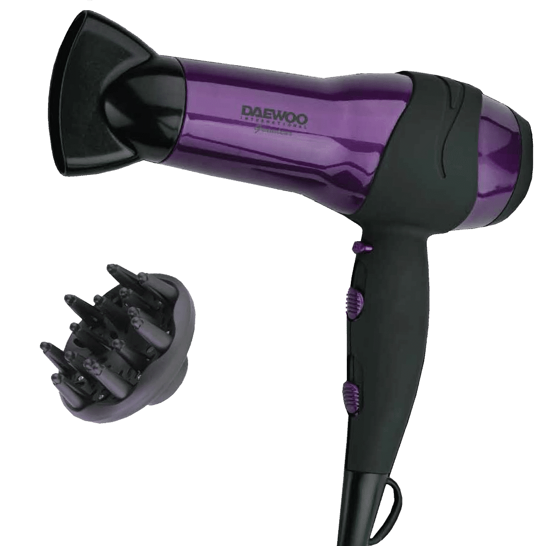 DAEWOO - Hair Dryer 2200 Watt with Concentrator and Diffuser – Beyond ...