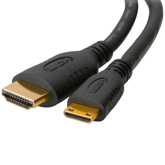 Provideolb HDMI Cables Conqueror Cable HDMI to Mini HDMI Gold Plated 2 Meter Black - C57