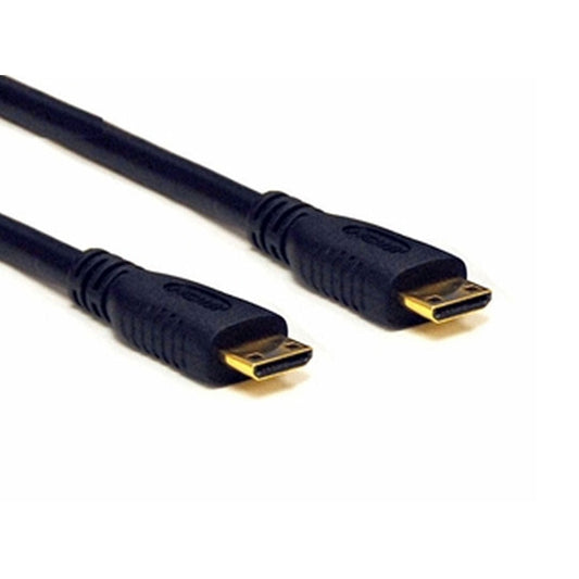 Provideolb HDMI Cables Conqueror Cable Mini HDMI to Mini HDMI Gold Plated 2.5 Meter Black - C78