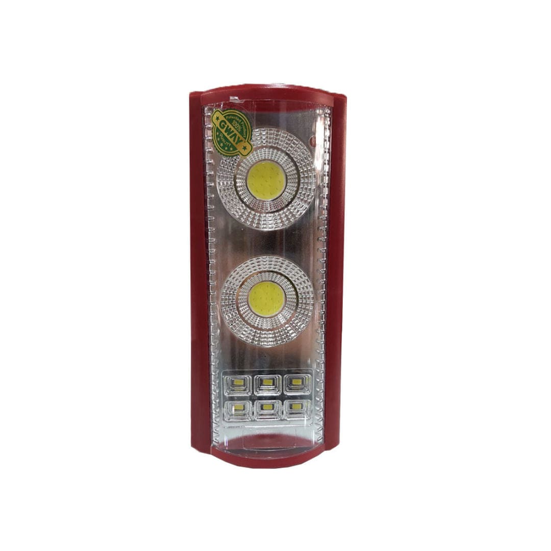 Provideolb Lantern Flashlights Gway Portable Lantern LED Light Rechargeable with 2 COB 6 SMD LED 13 Watt - GL6200