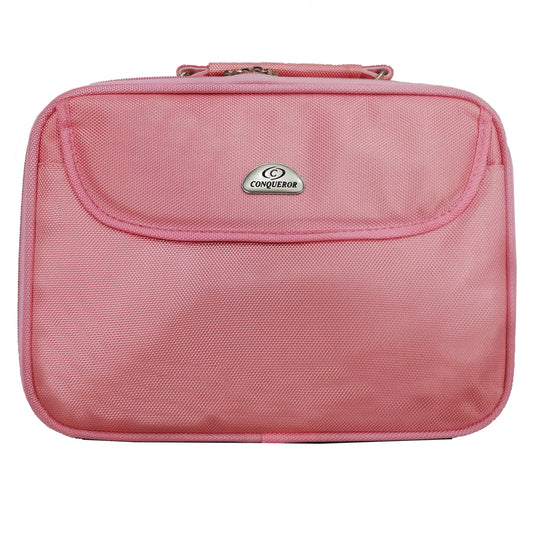 Provideolb Laptop Messenger & Shoulder Bags Conqueror Protective Laptop Bag Carrying Case with Shoulder Strap Fits Up to 10.2 Inch Display Pink - LSM3015F