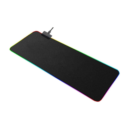Provideolb Mouse Pads Gaming Mouse Pad Rubber Base with RGB Lights 7 Colors - GMSX5