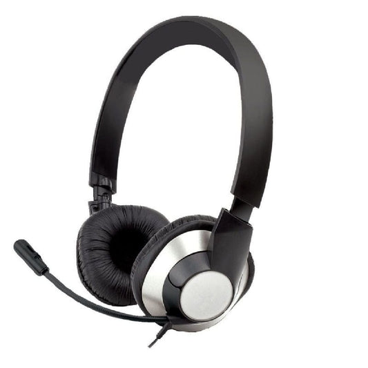 Provideolb On-Ear Headphones Prosound Computer Headset with Microphone and 3.5mm Jack - JY980