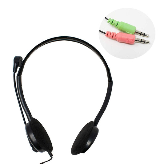 Provideolb On-Ear Headphones Prosound Headset with Microphone and 3.5mm Jack - JY8101