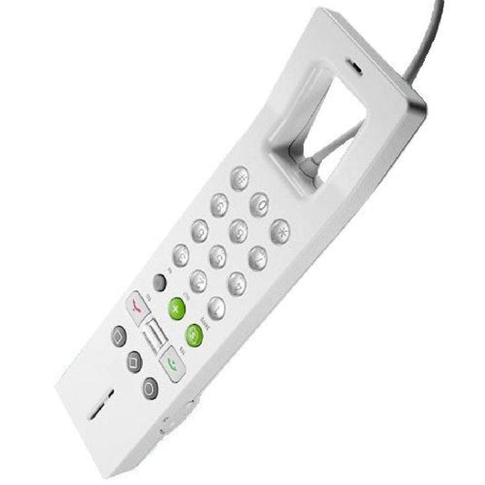 Provideolb On-Ear Headphones USB Telephone Headset for Skype and Whatsapp 2-in-1 Speaker Microphone - M04