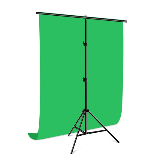 Provideolb Photo Studio Equipment Portable Multipurpose Green Screen Adjustable Tripod Background for Photo, Video, Live Game, Virtual Studio - CSE200