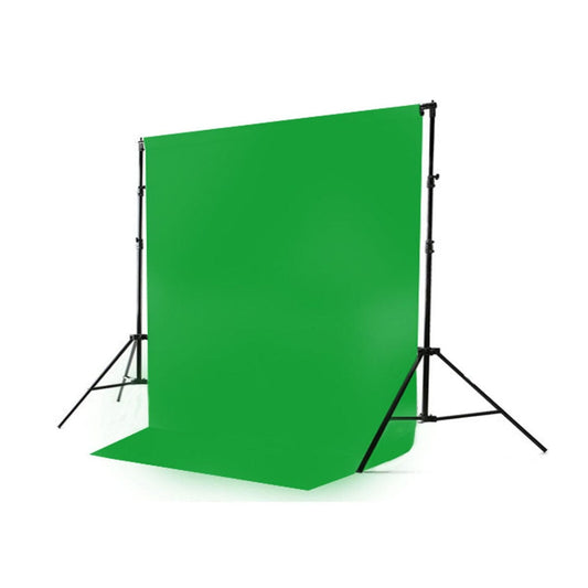 Provideolb Photo Studio Equipment Portable Multipurpose Green Screen Fabric Adjustable Tripod Background for Photo, Video, Live Game, Virtual Studio - CSE260