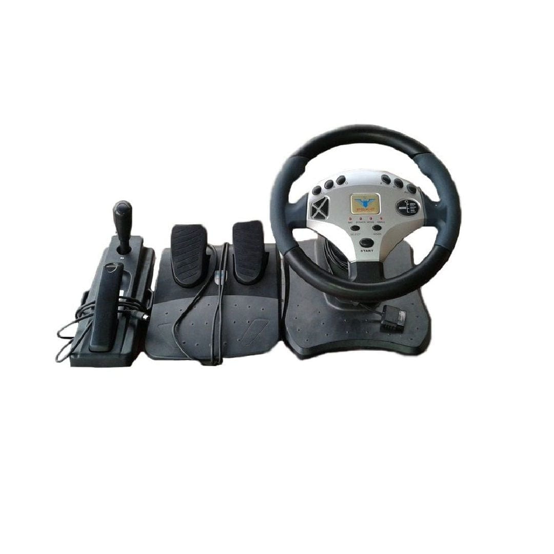 Provideolb PlayStation 2 Accessories Fly Eagle Steering Wheel for PC - 8288