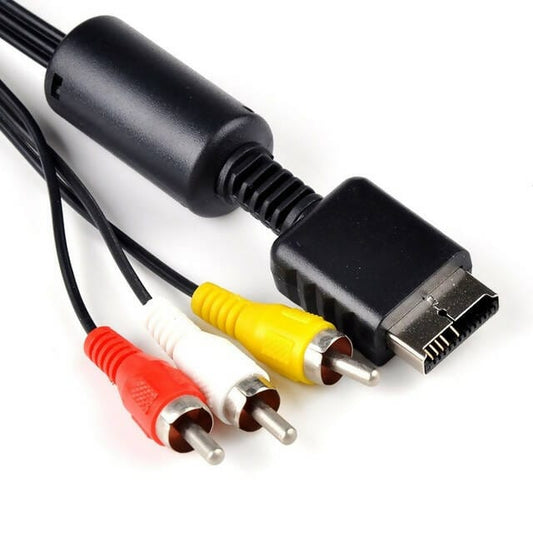 Provideolb PlayStation 3 Accessories Conqueror Cable PS3 to RCA 1.8 Meter Black - C100