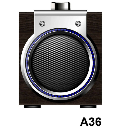 Provideolb Portable Line-In Speakers Portable Speaker MP3 Sound Box - A36