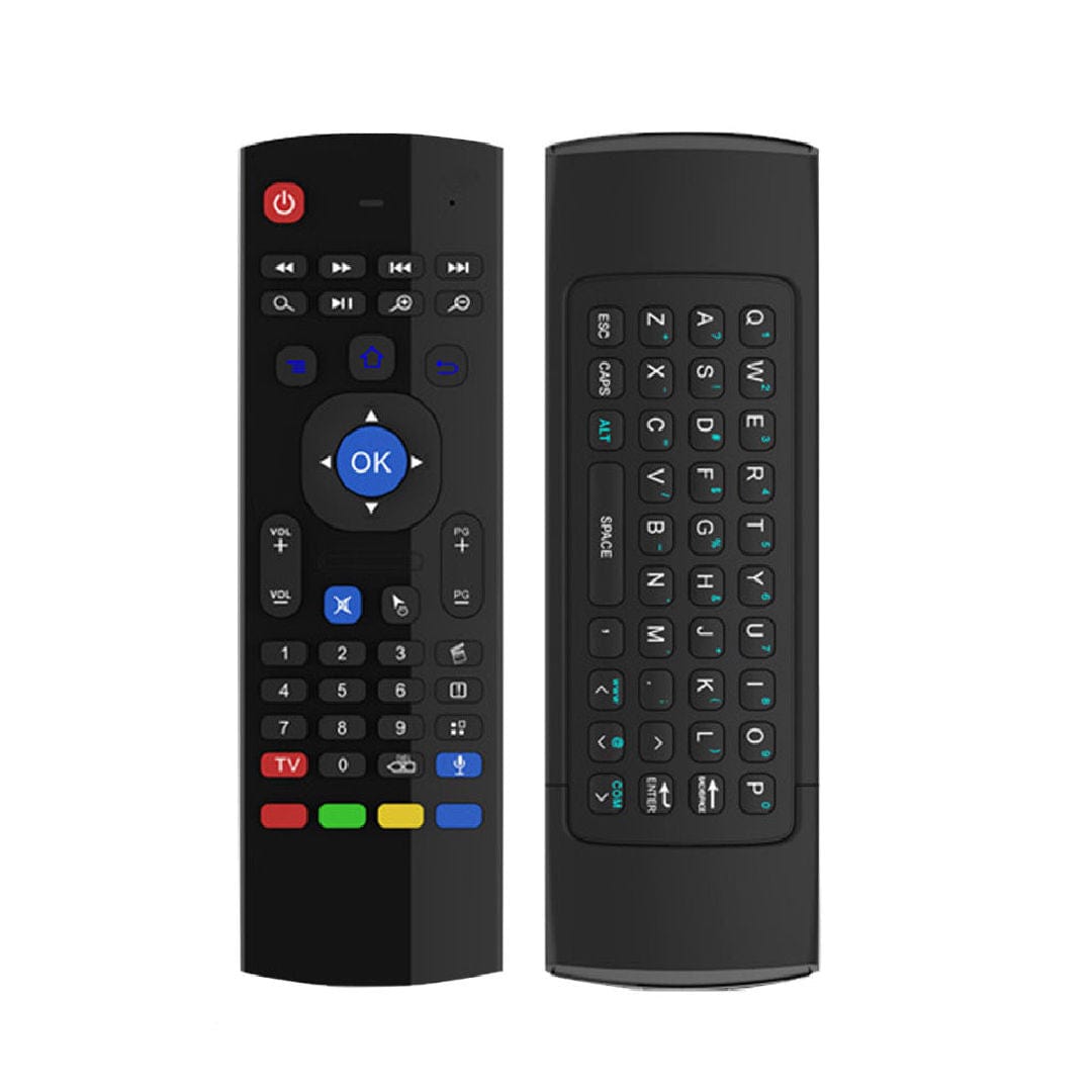 Provideolb Remote Controls MP3 Air Remote Mouse 2.4G Motion Sensing Wireless Remote Control Mini Keyboard Rechargeable for Android TV Box Smart TV Projector HTPC - MP3