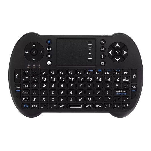 Provideolb Remote Controls Viboton Mini Wireless Keyboard with Touchpad Mouse Remote for Smart TV Smartphone Computer Laptop Tablet - S501BT