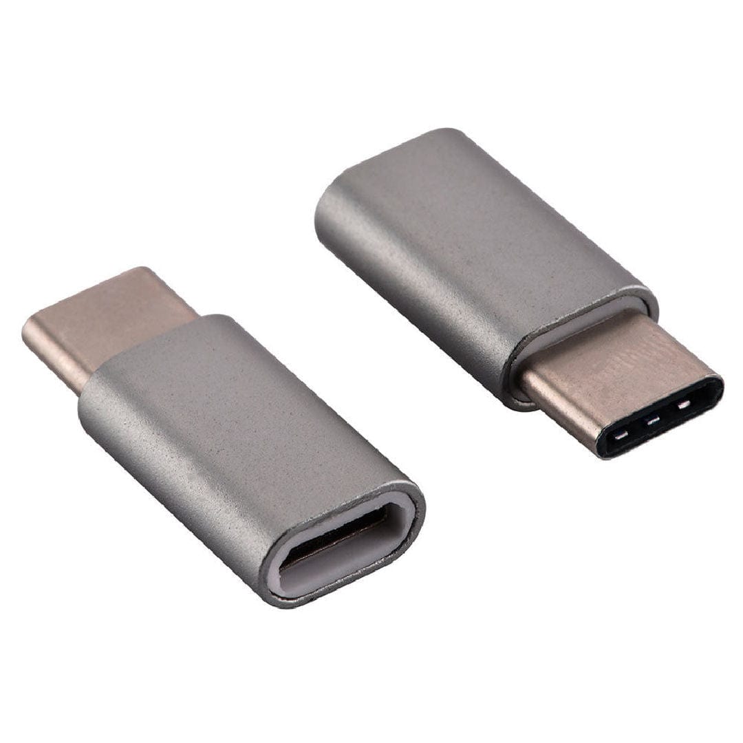Provideolb USB to USB Adapters Plug USB Type C to Micro USB 2.0 Male to Female - P247
