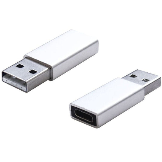 Provideolb USB to USB Adapters Plug USB Type C to USB 2.0 Female to Male - P253