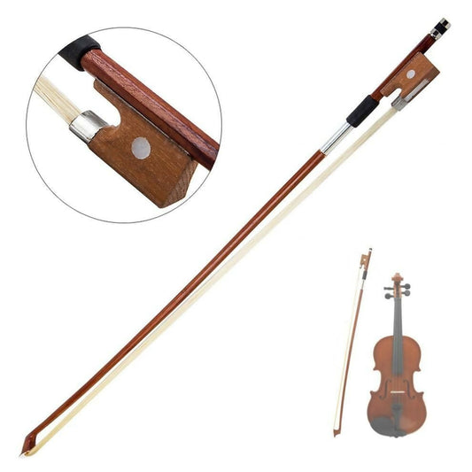 Provideolb Violin Bows Top 4/4 BrazilWood Violin Bow - MVB122